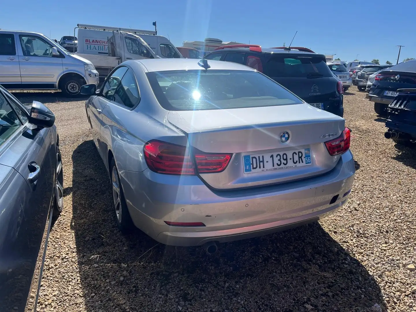 BMW 420 Série 4 420d Coupé 2.0D 184 / DH139 Gris - 2