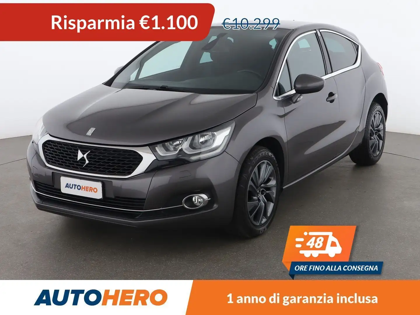 Citroen DS4 1.6 Blue-HDi So Chic Gri - 1