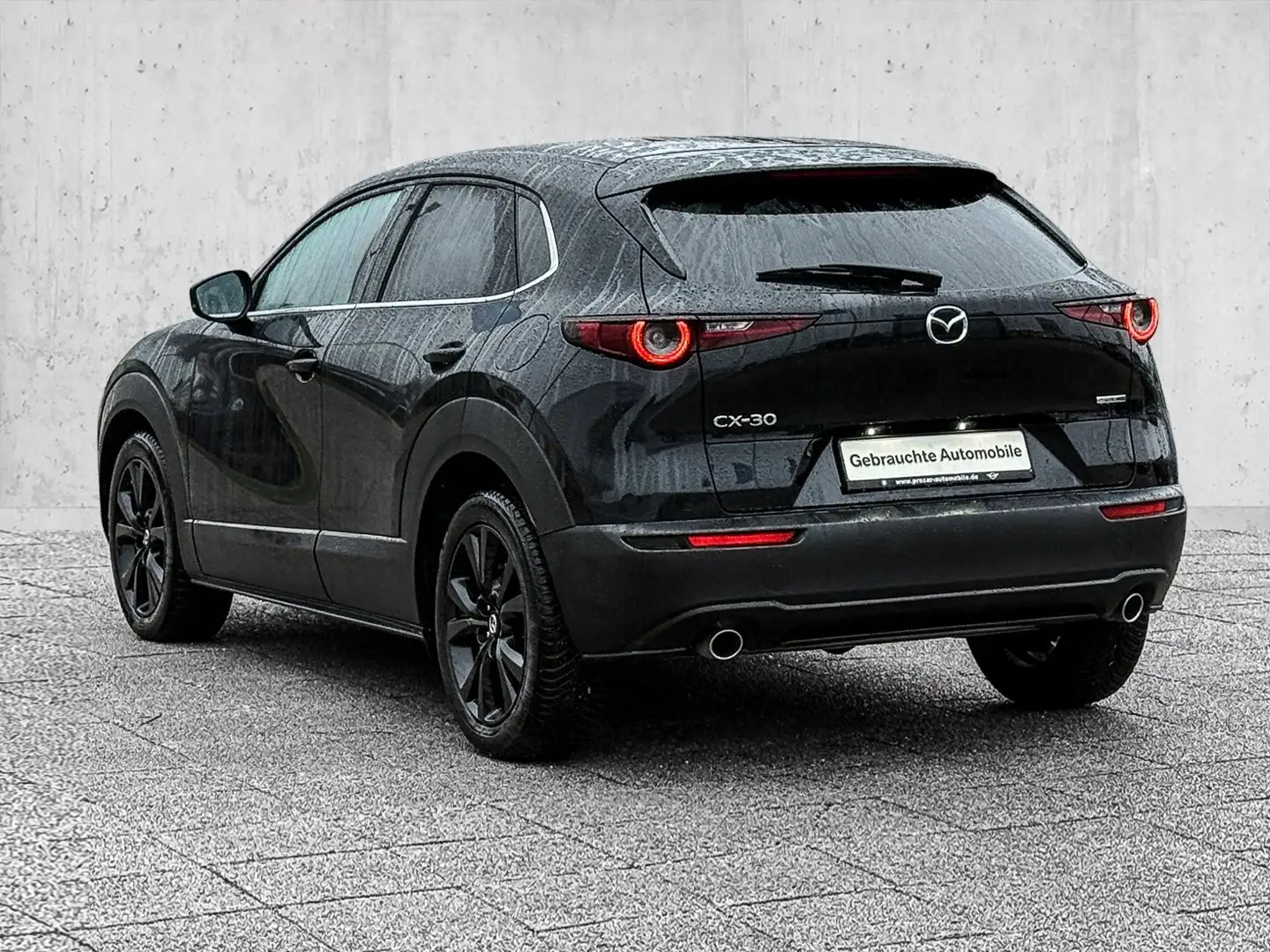 Mazda CX-30 e-SKYACTIVE G 140 HOMURA+ALLWETTER+HUD+NAVI+LED+SI Schwarz - 2