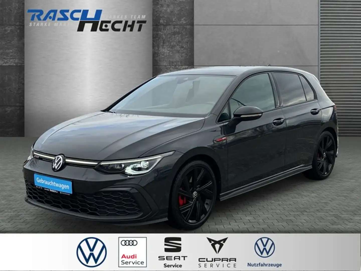 Volkswagen Golf VIII GTI 2.0 TSI DSG*LED*NAVI*ACC*SHZ Grau - 1