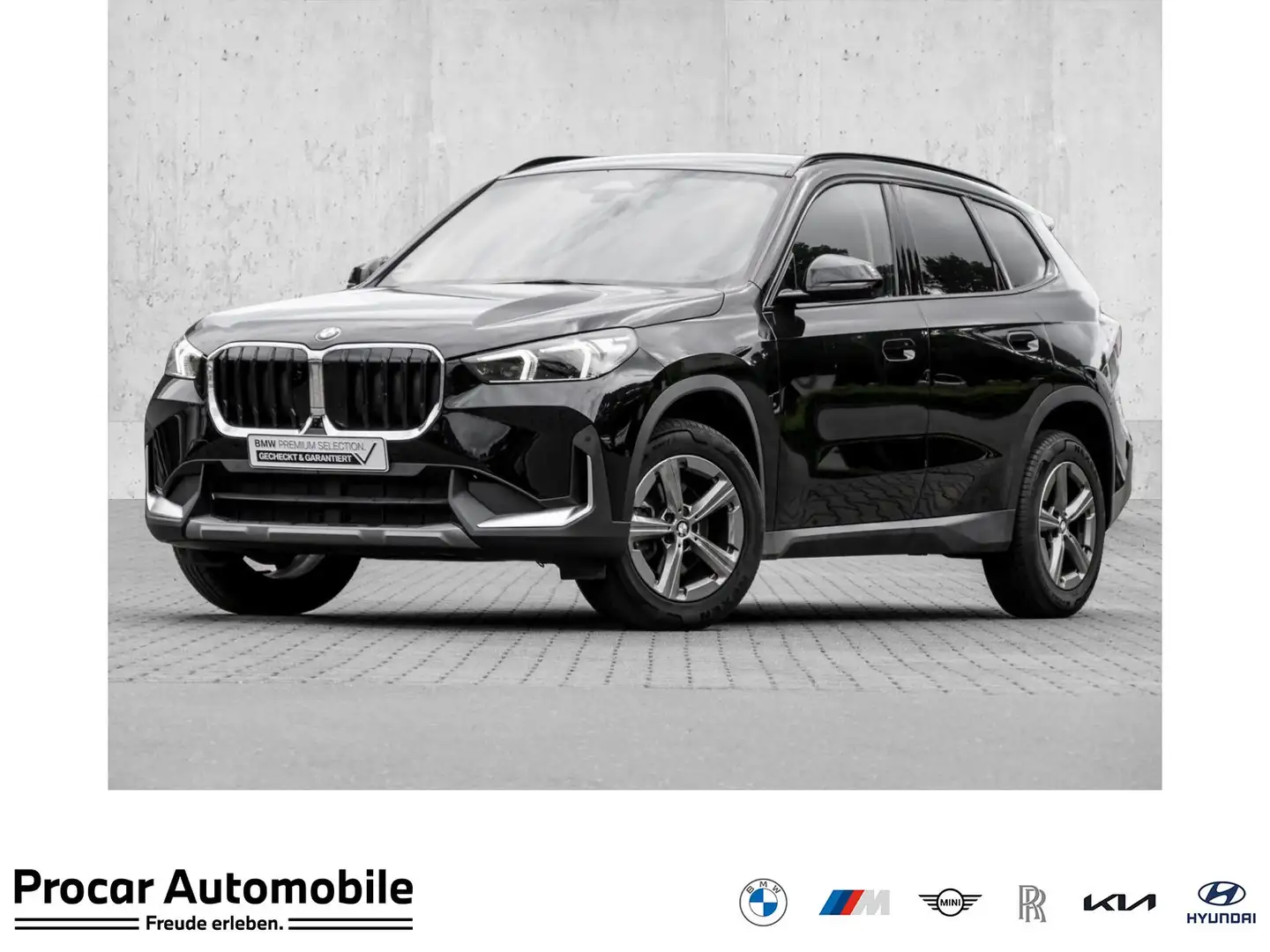 BMW X1 sDrive18d HUD ACC RFK NAVI LED Sound Syst. Nero - 1