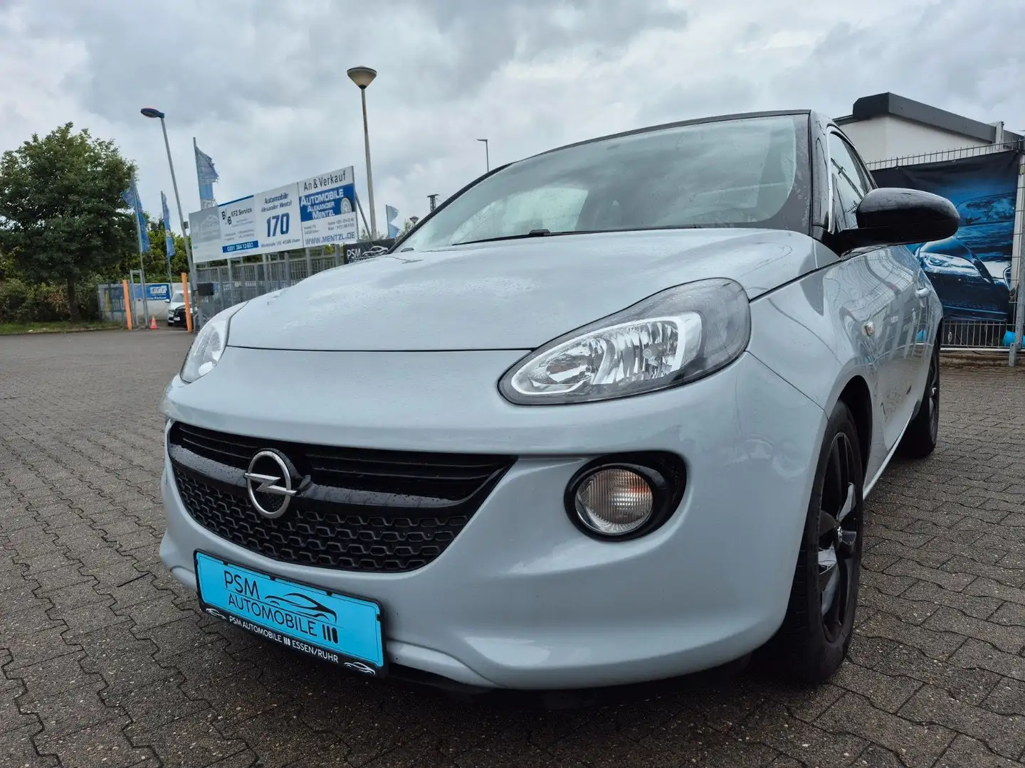 Opel Adam Open Air Klimaanlage Faltdach Sitzheizung Gris - 1