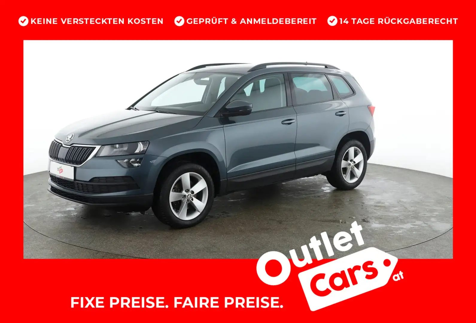 Skoda Karoq Ambition TDI Grijs - 1