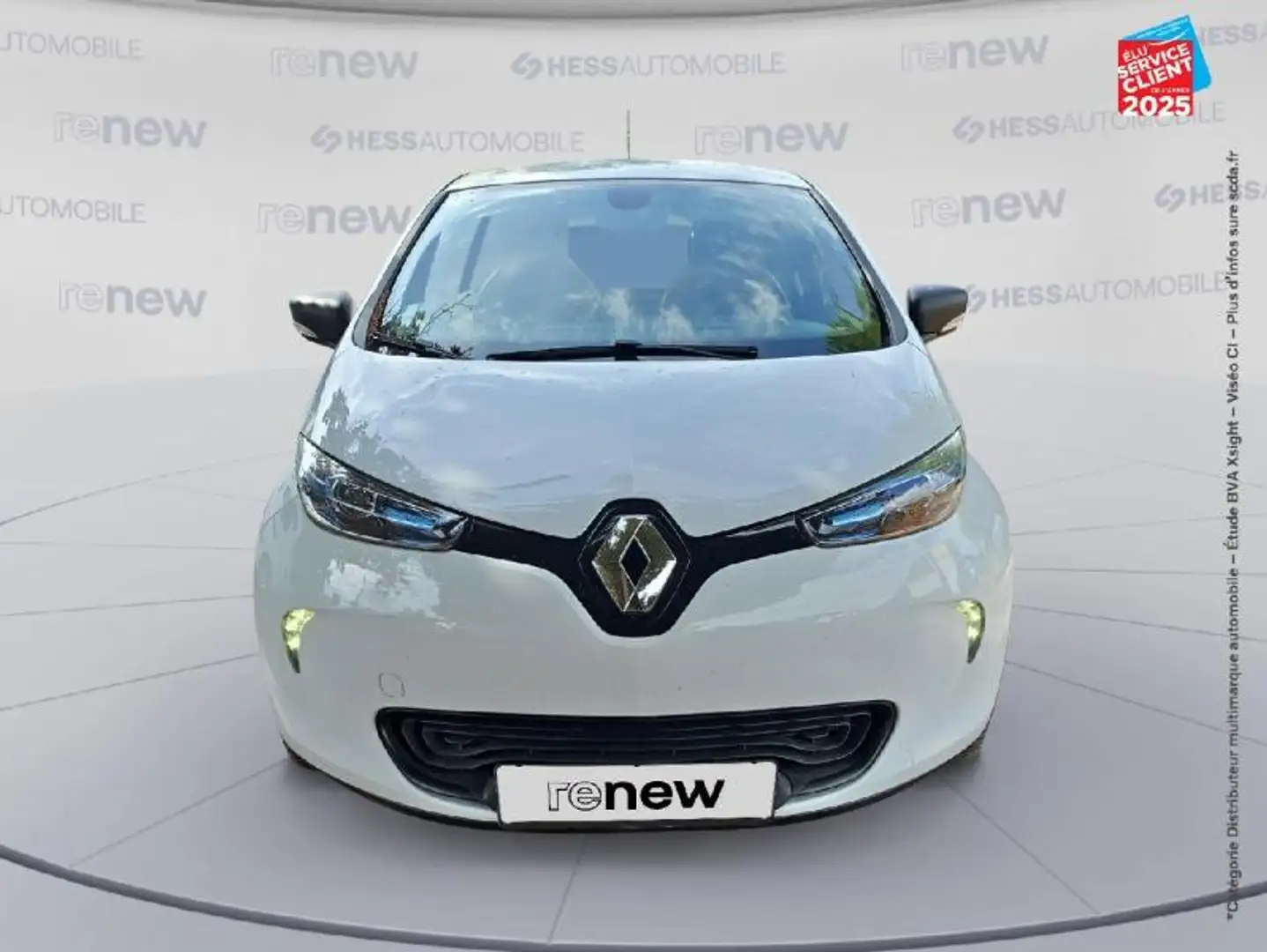 Renault ZOE Life charge normale R90 MY19 Weiß - 2