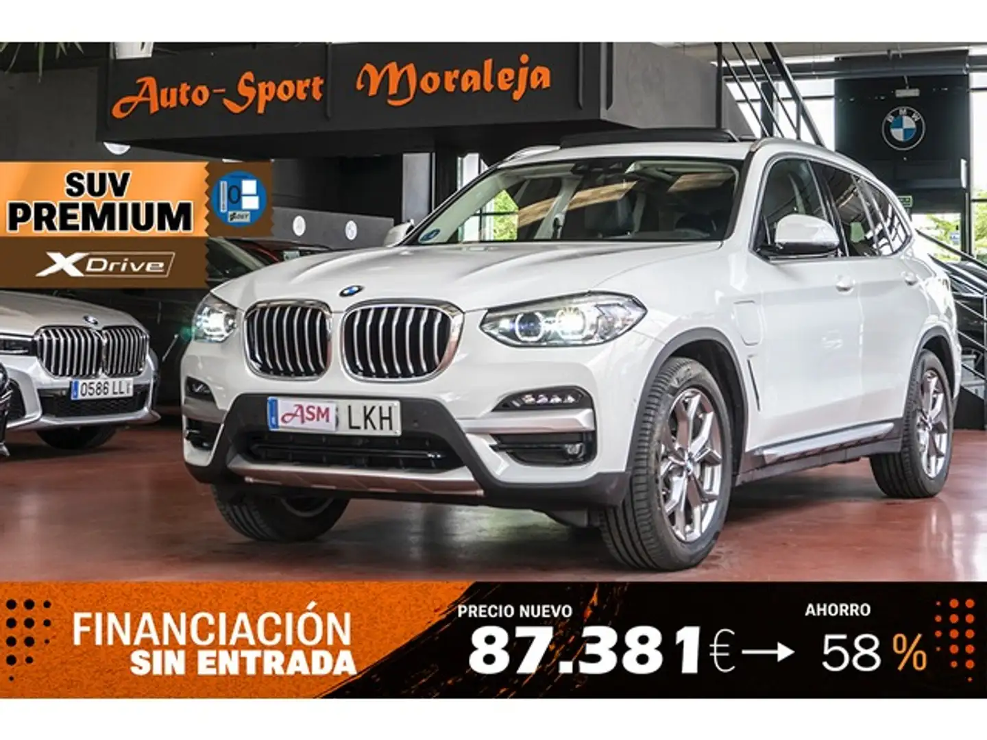 BMW X3 xDrive 30e Blanc - 1