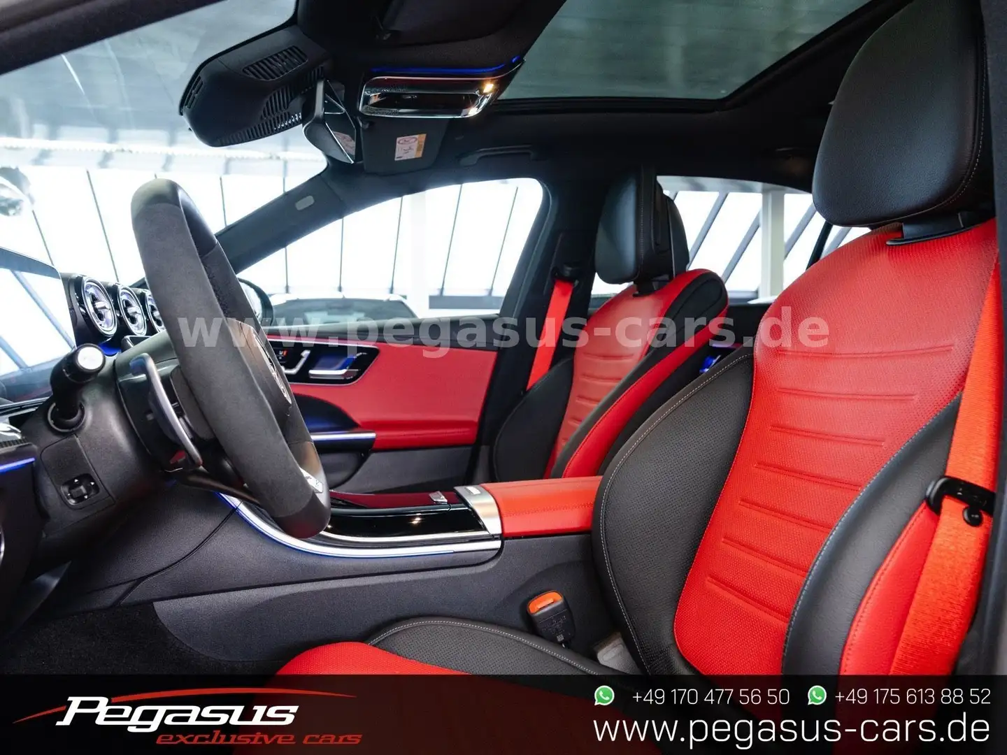 Mercedes-Benz C 43 AMG 4MATIC *PANORAMA*HUD*360°*-33%! Negro - 2