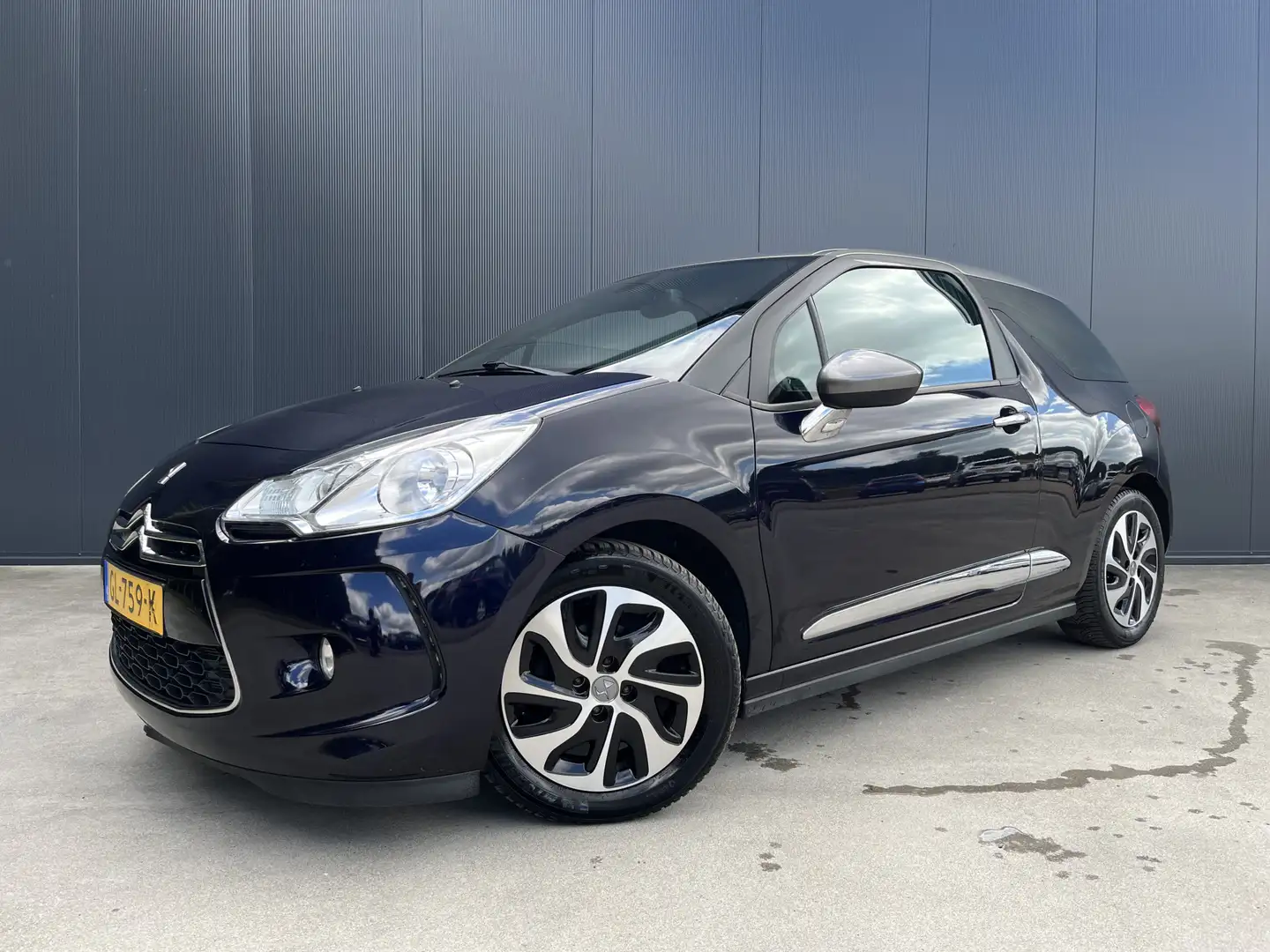 Citroen DS3 1.6 BlueHDi Business LED NAVI CRUISE ECC Blauw - 1