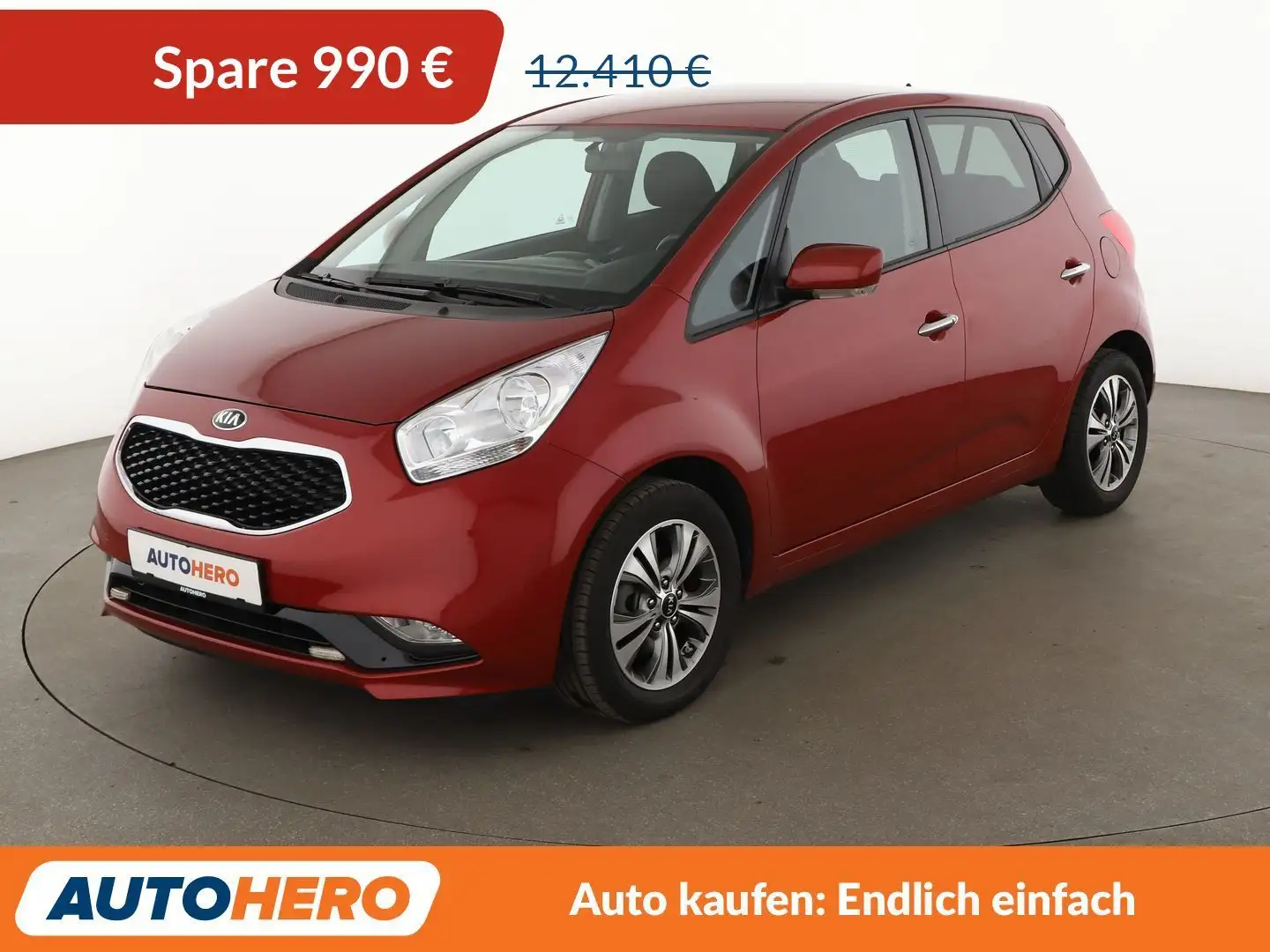 Kia Venga 1.6 UEFA Euro 2016*PDC*SHZ*ALU*KLIMA* Rot - 1