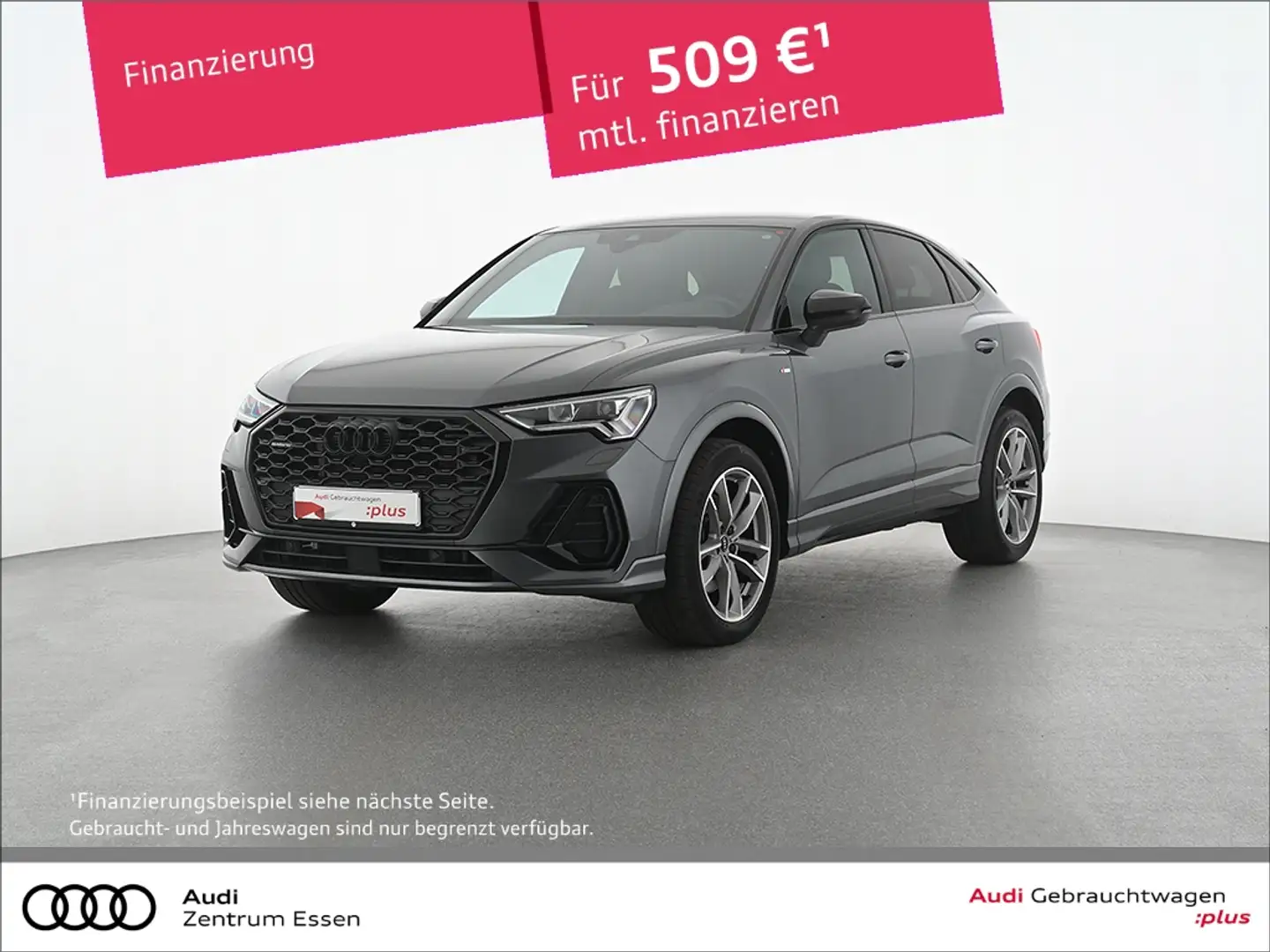 Audi Q3 Sportback 40 TDI quattro S-LINE S-TRONIC NAV PLUS Grijs - 1