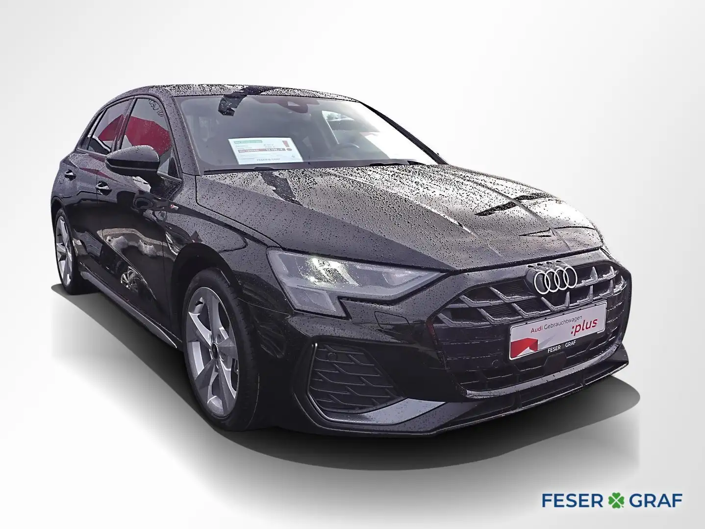 Audi A3 35 TFSI S line Ext. Navi RüKa Sitzh Schwarz - 2