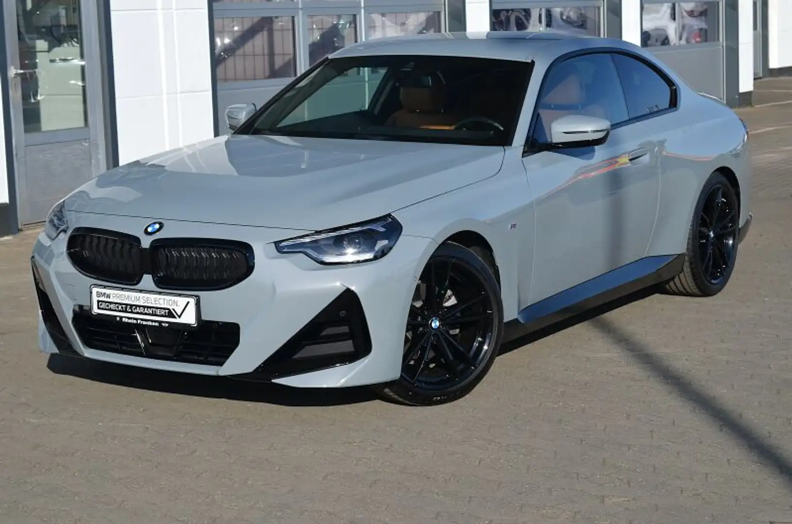 BMW 220 i Coupé M Sport LiveCptProf.Kam.Memory.Leder Grau - 2