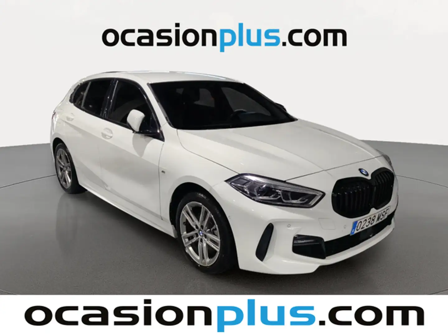 BMW 118 118dA Business Blanc - 2