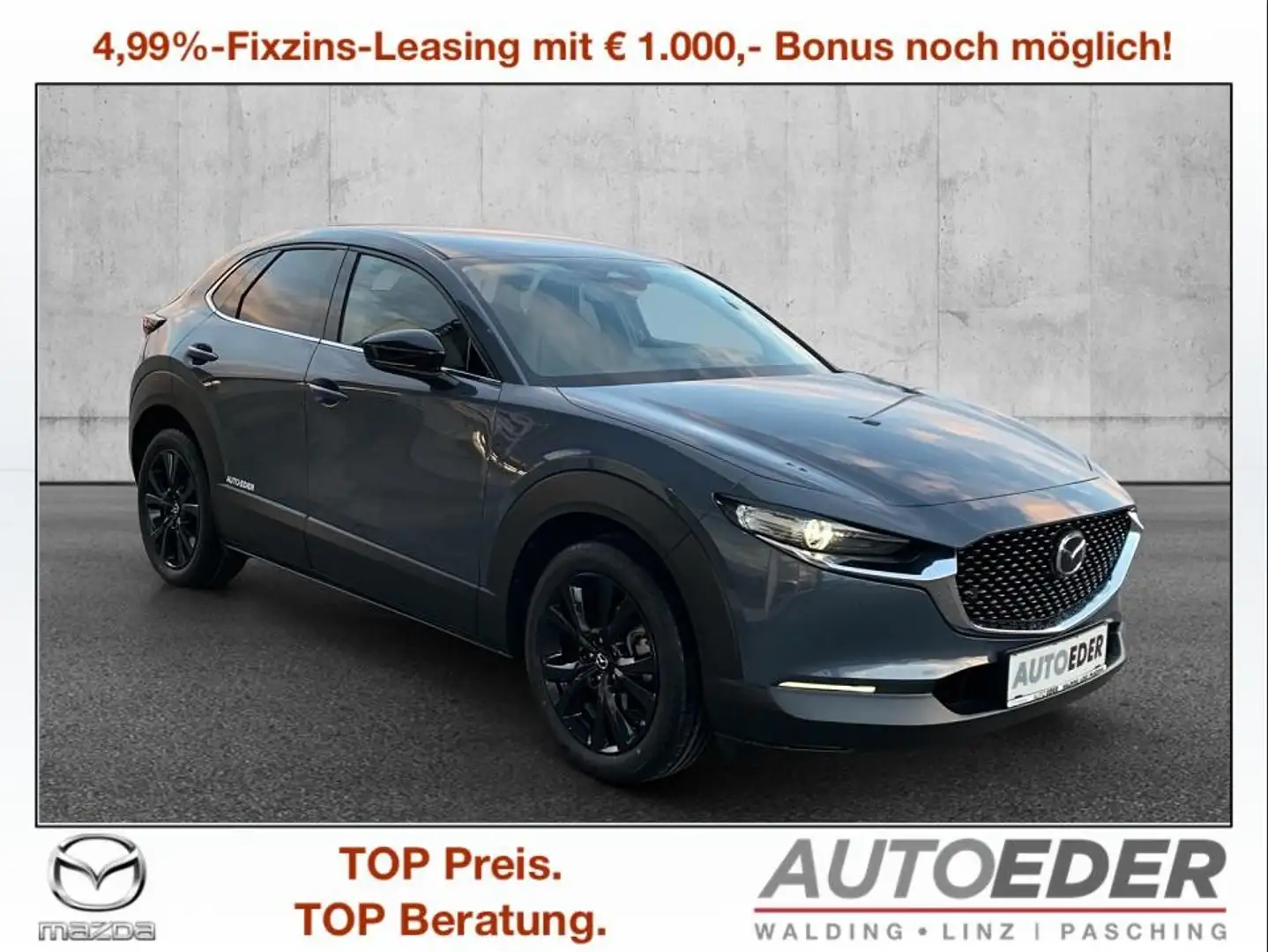 Mazda CX-30 e-Skyactive G140 Homura Grau - 1