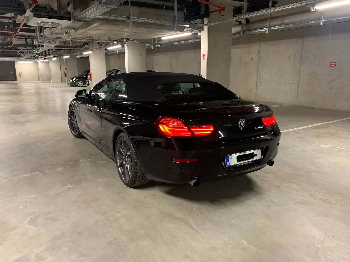 BMW 640 640i Cabrio Noir - 2