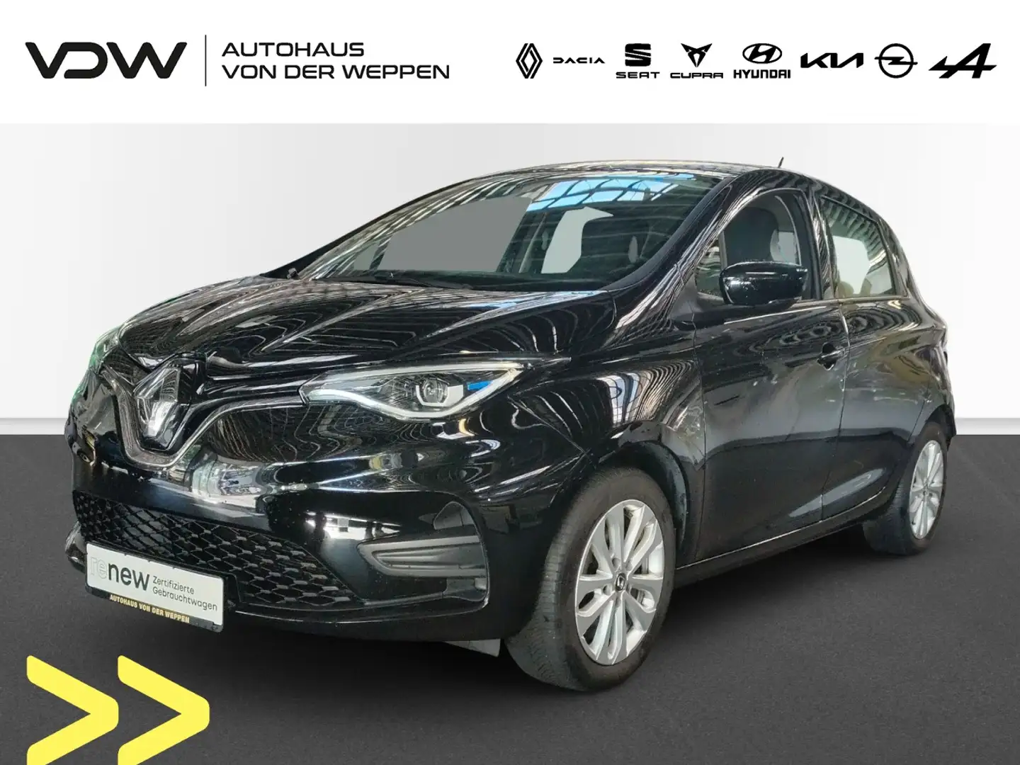Renault ZOE Experience R 135 Kauf Batterie Klima Navi Zwart - 1