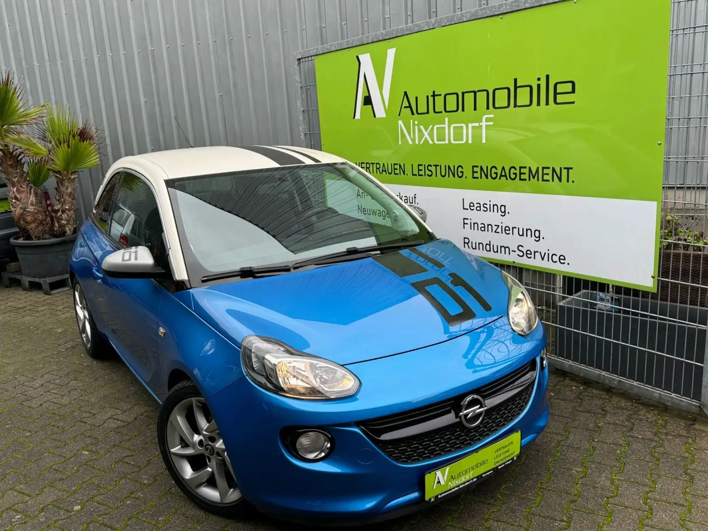Opel Adam Slam 01, Sport, Navi, SHZ, BHL, WP Azul - 1