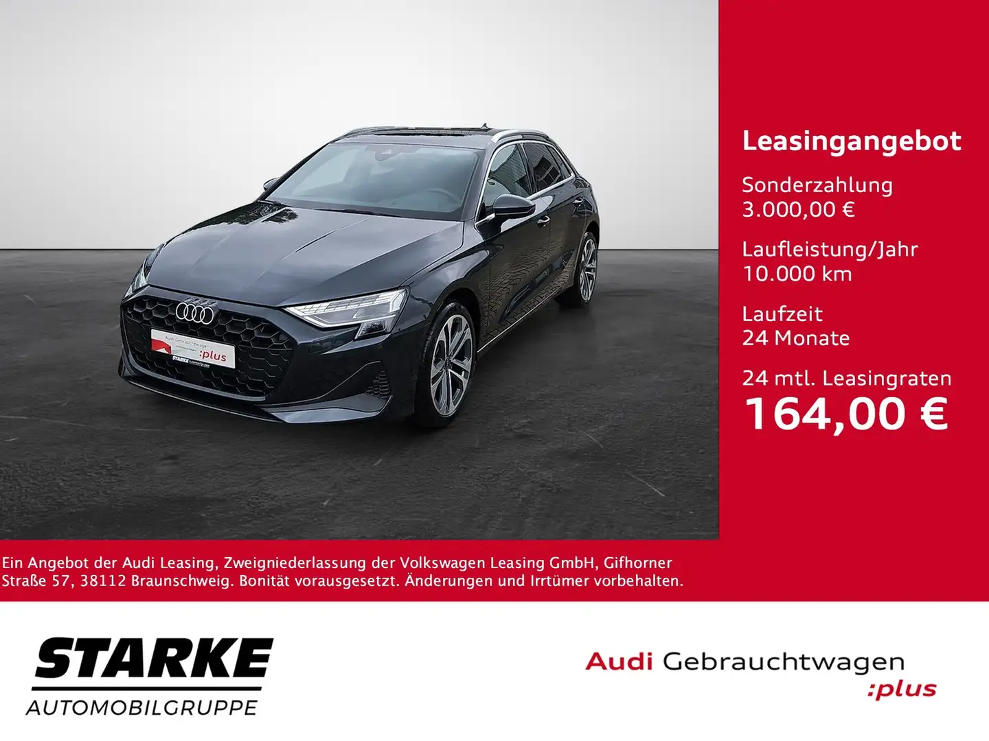 Audi A3 Sportback TFSI S tronic Naviplus LED 18-Zoll AP... Gris - 1