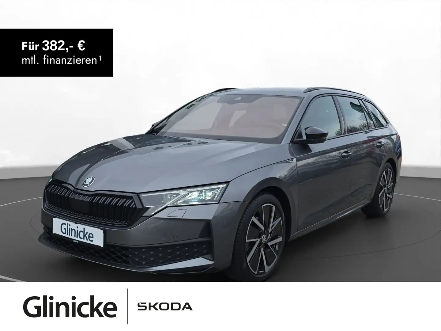 Skoda Octavia Combi Sportline 2.0 TDI DSG Grau - 1