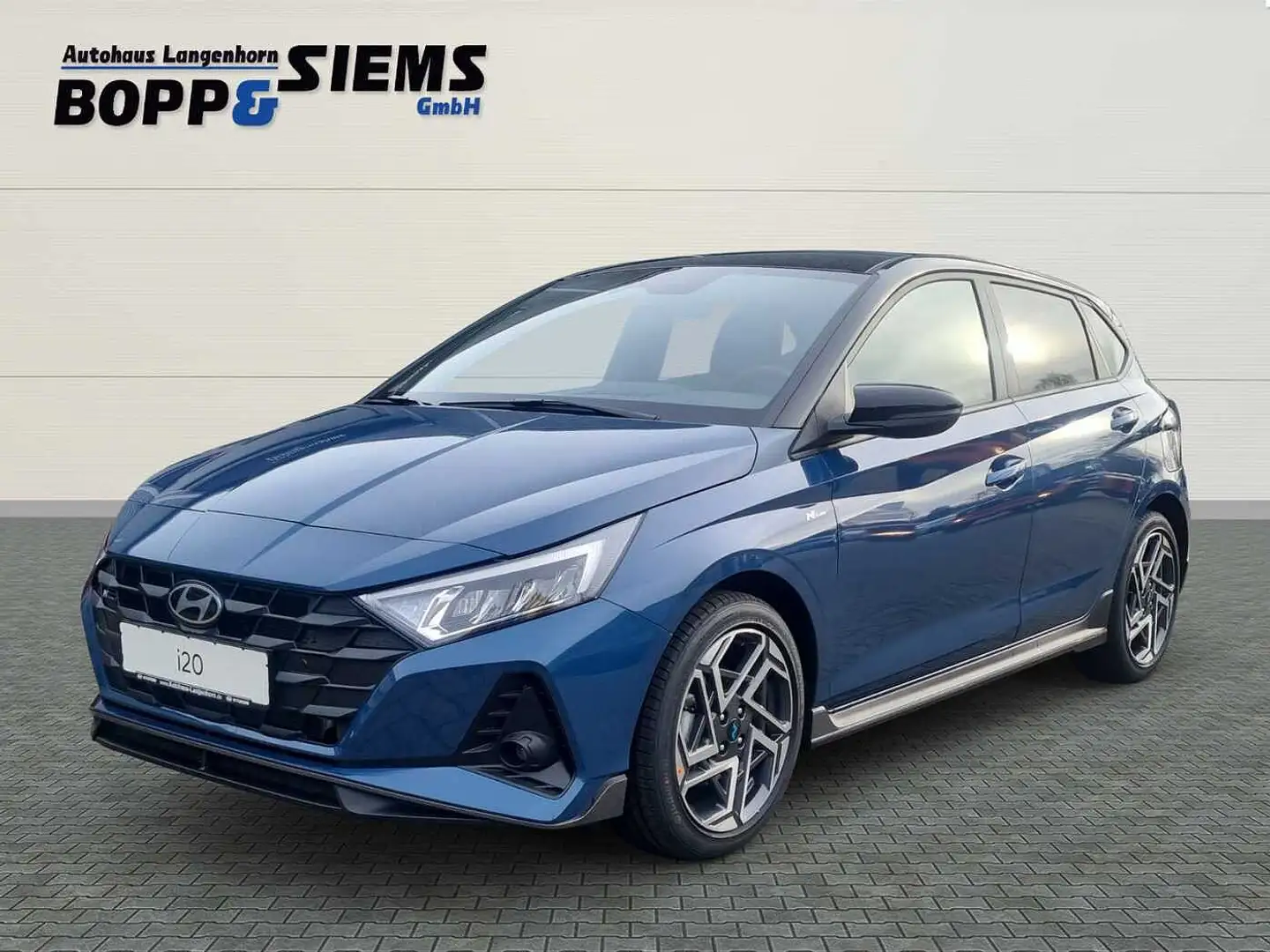 Hyundai i20 1.0 T-GDI DCT N Line 'Smart-Paket' Blau - 1