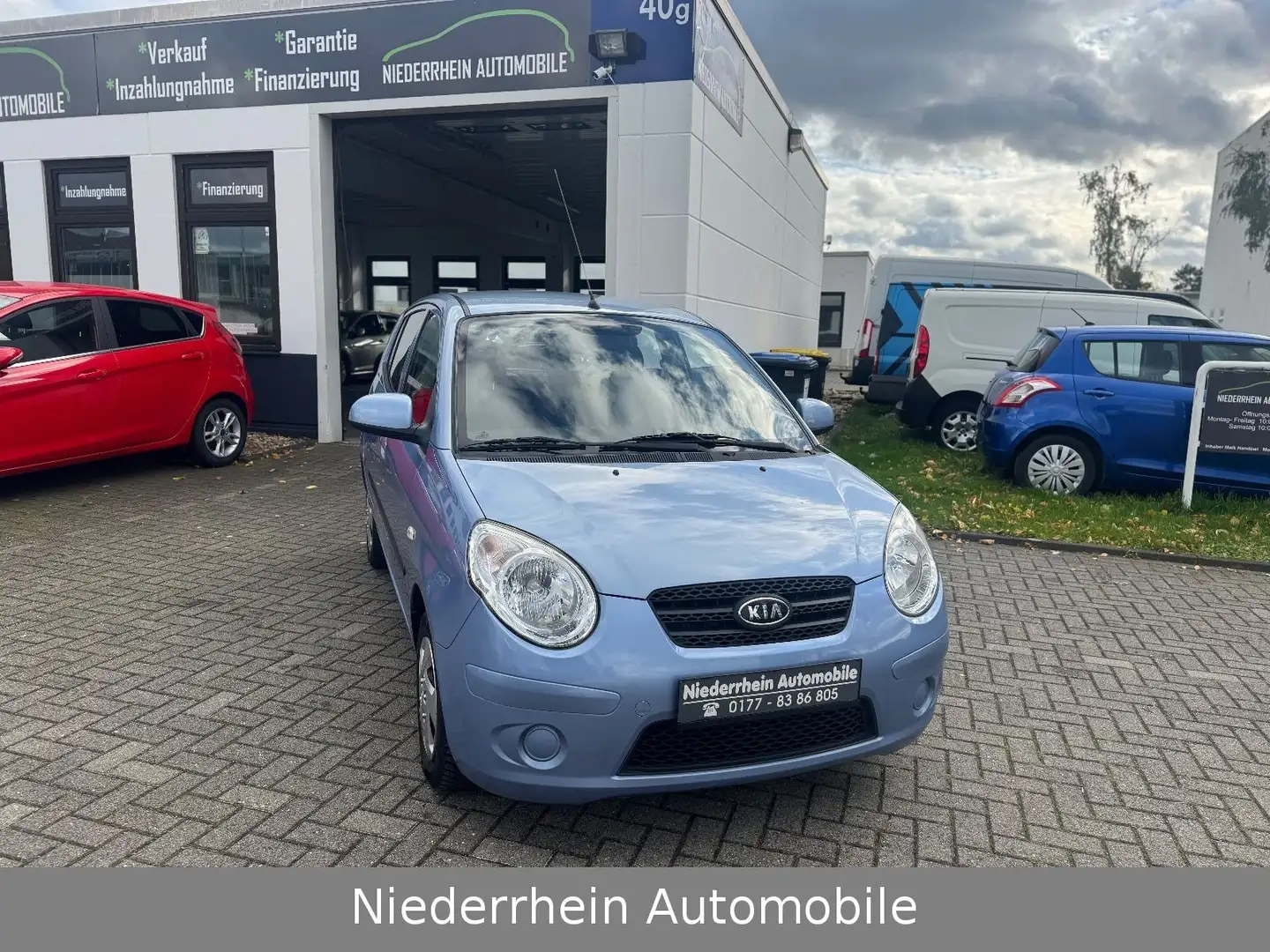 Kia Picanto 1.1 Vision 2.Hand+Klima+Service Neu Blau - 1