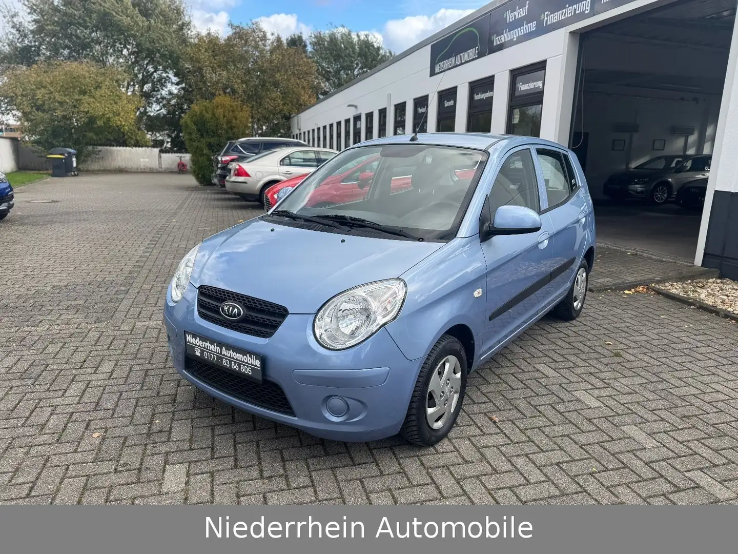 Kia Picanto 1.1 Vision 2.Hand+Klima+Service Neu Blau - 2