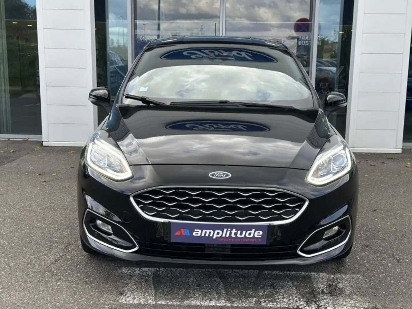 Ford Fiesta 1.0 EcoBoost 100ch Stop\u0026Start Vignale BVA 5p Euro6.2 Noir - 2