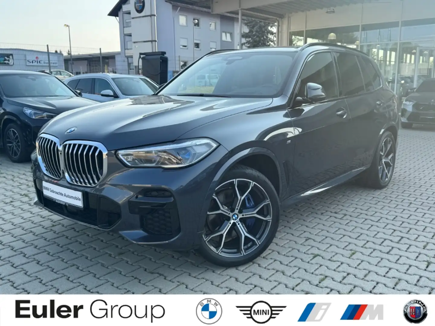 BMW X5 xDrive 30d A M Sport HUD SHZ Laser ParkAss ACC Sta Grau - 1