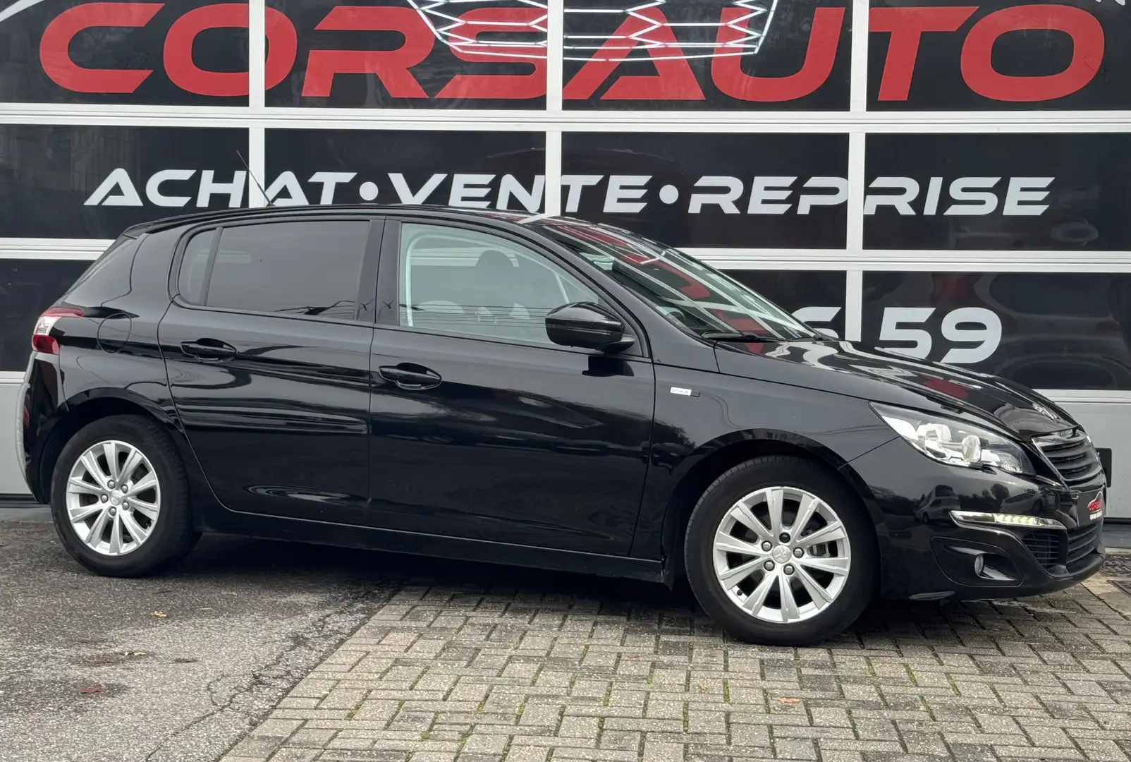 Peugeot 308 308 1.6 BlueHDi Style NAVI CRUISE MEDIA JA USB Noir - 2