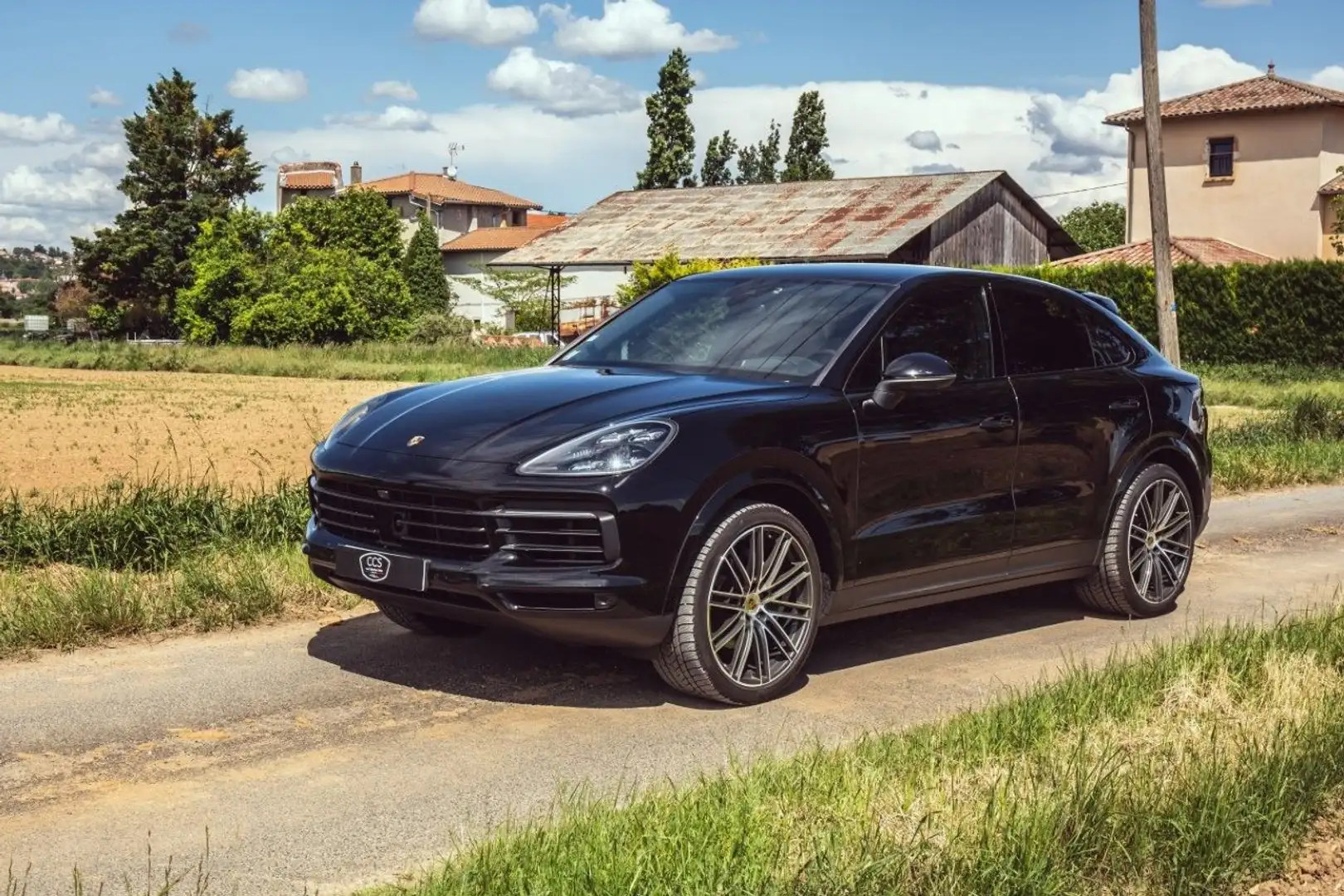 Porsche Cayenne COUPE 3.0 V6 340 22CV - Entretiens complet Lyon -  Negro - 1