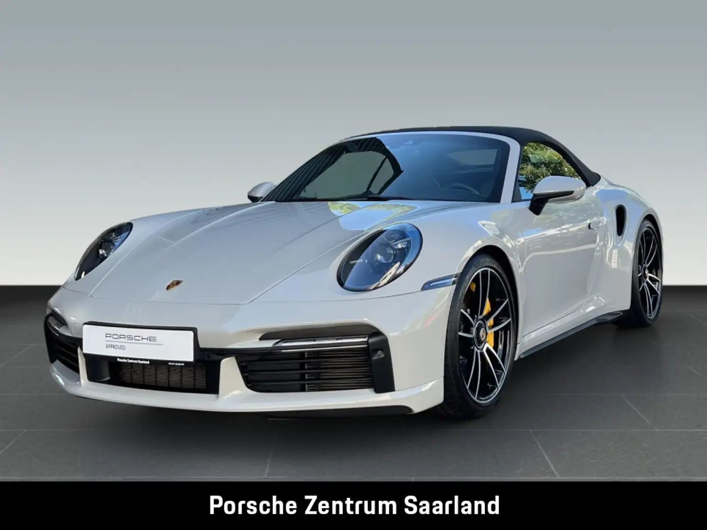 Porsche 992 (911) Turbo S Cabriolet Sitzbel.Sportabg.Bos Weiß - 1