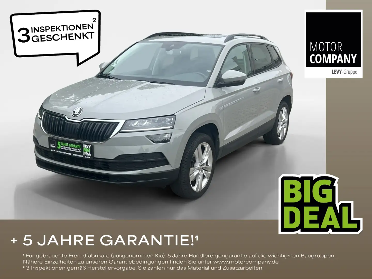 Skoda Karoq 1.5 TSI ACT Style Matrix 2xKlima AUT LED Grau - 1