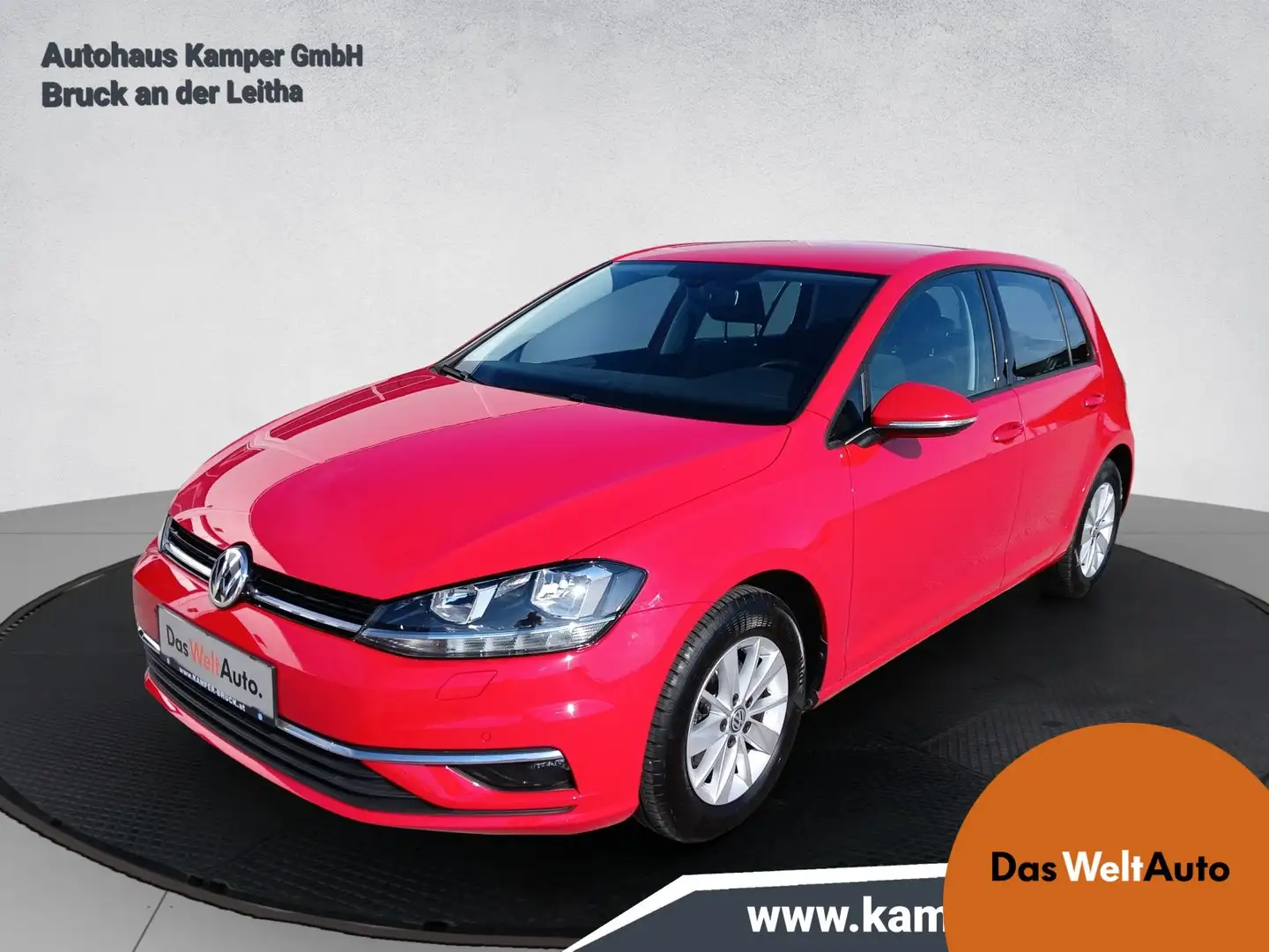 Volkswagen Golf Rabbit TSI Rouge - 1