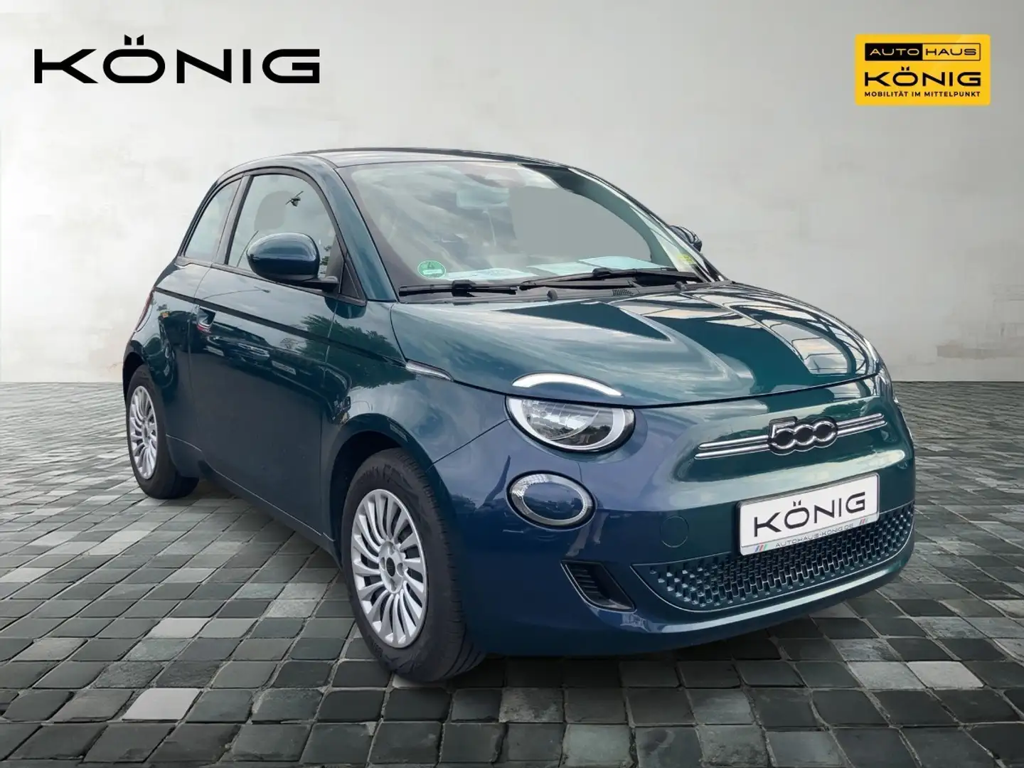 Fiat 500e Base 42kWh KLIMA*CARPLAY*ANDROID-AUTO Grün - 2