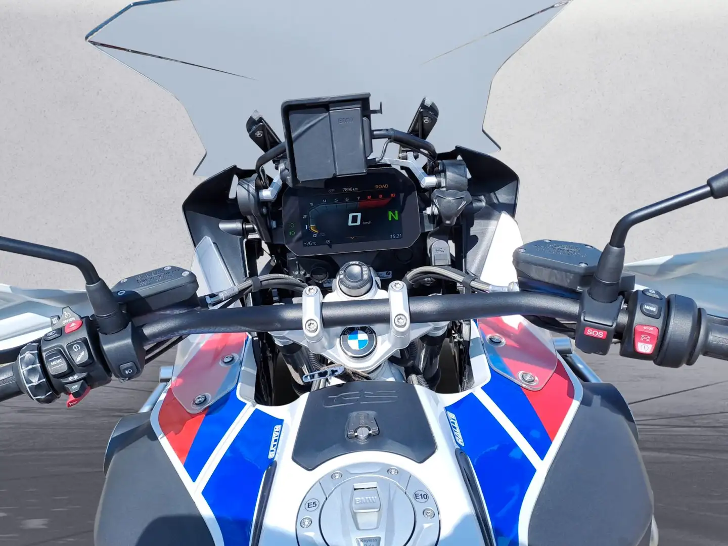 BMW R 1250 GS Adventure Blau - 2