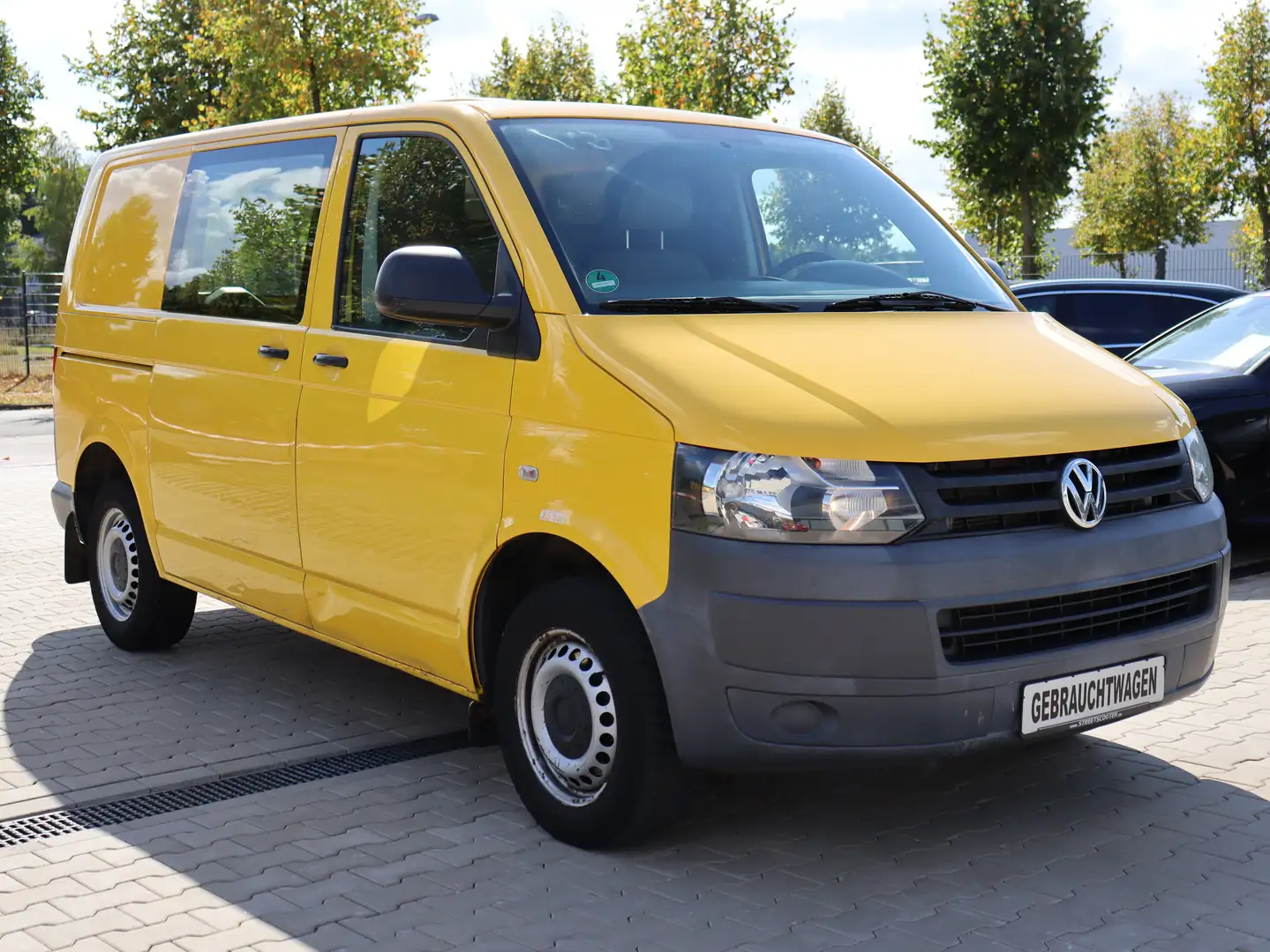 Volkswagen T5 Transporter 2.0 TDI Kasten *2-Hand*TÜV-09.2026*Garantie* Gelb - 2