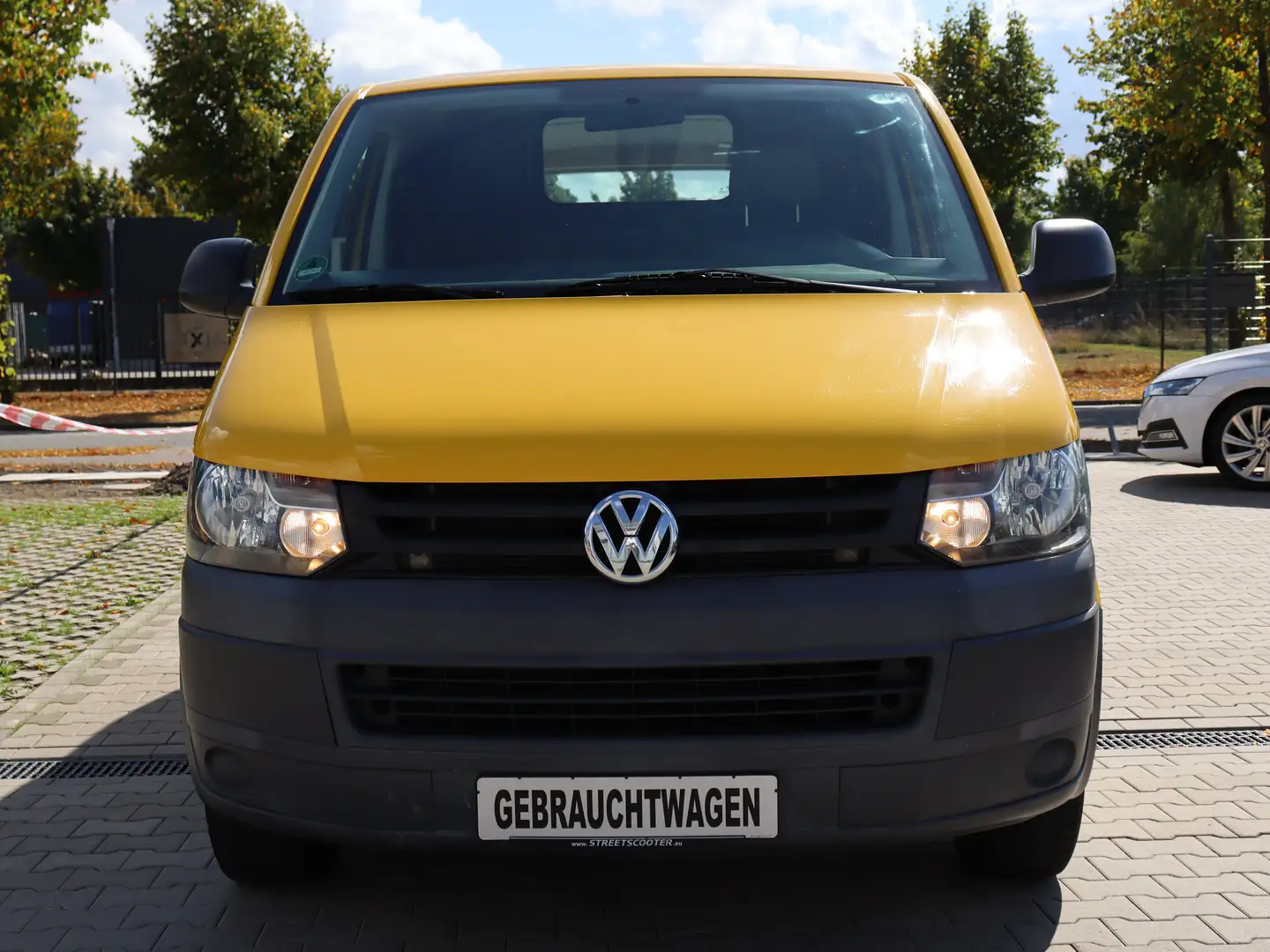 Volkswagen T5 Transporter 2.0 TDI Kasten *2-Hand*TÜV-09.2026*Garantie* Gelb - 2