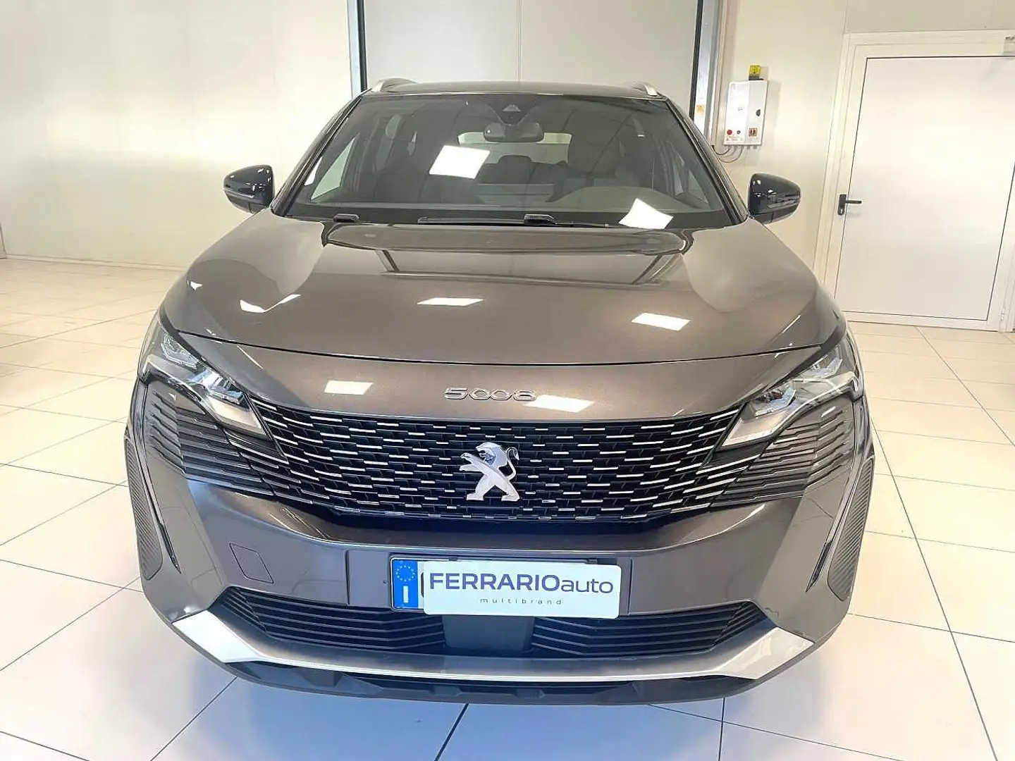 Peugeot 5008 2ª serie Hybrid 136 e-DCS6 Allure Pack - Grigio - 2