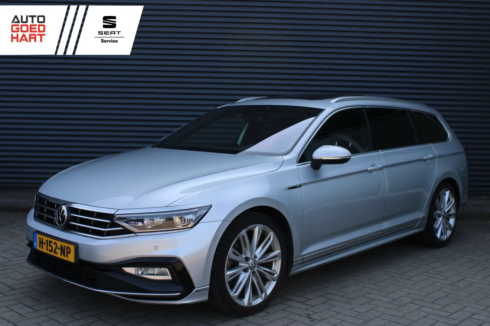 Volkswagen Passat Variant 1.5 TSI Elegance R-Line Full-Led 360-Camera Panora Gris - 1