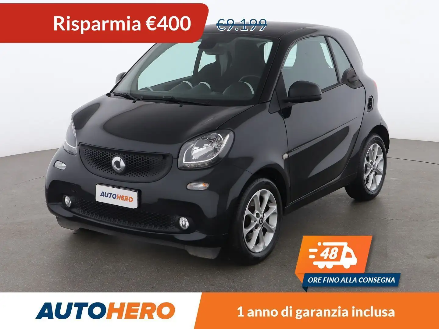 smart forTwo 1.0 youngster 70 CV Nero - 1