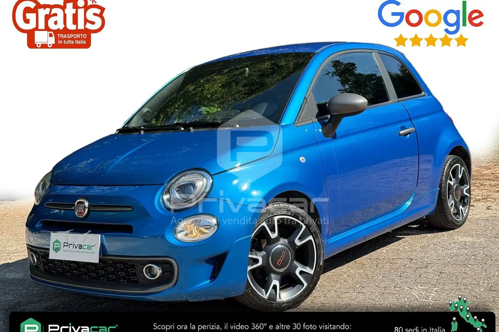 Fiat 500 500 1.2 S Blu/Azzurro - 1