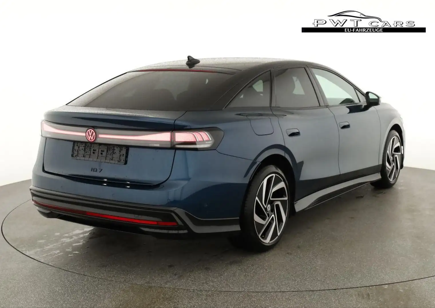 Volkswagen ID.7 Limousine Pro 210 kW Black, HuD, IQ.Light, IQ.D... Blau - 2