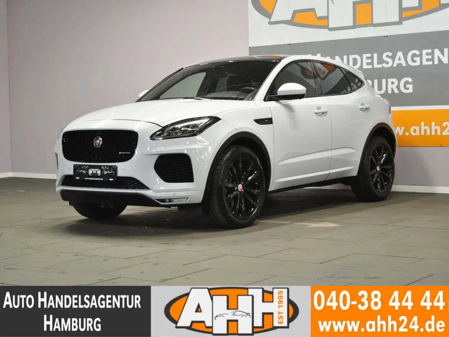 Jaguar E-Pace R-DYNAMIC SE AWD 360°|NAVI|LEDER|20Z|LED! Weiß - 1