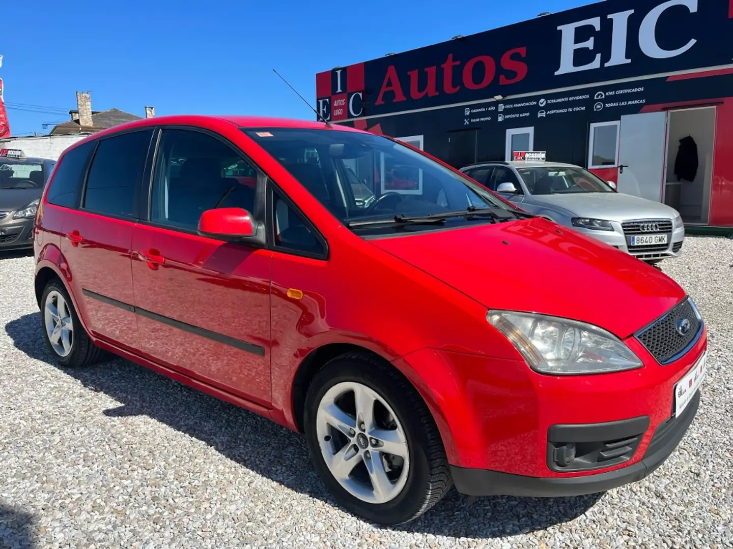 Ford Focus C-Max 1.6TDci Trend 109 Rood - 1