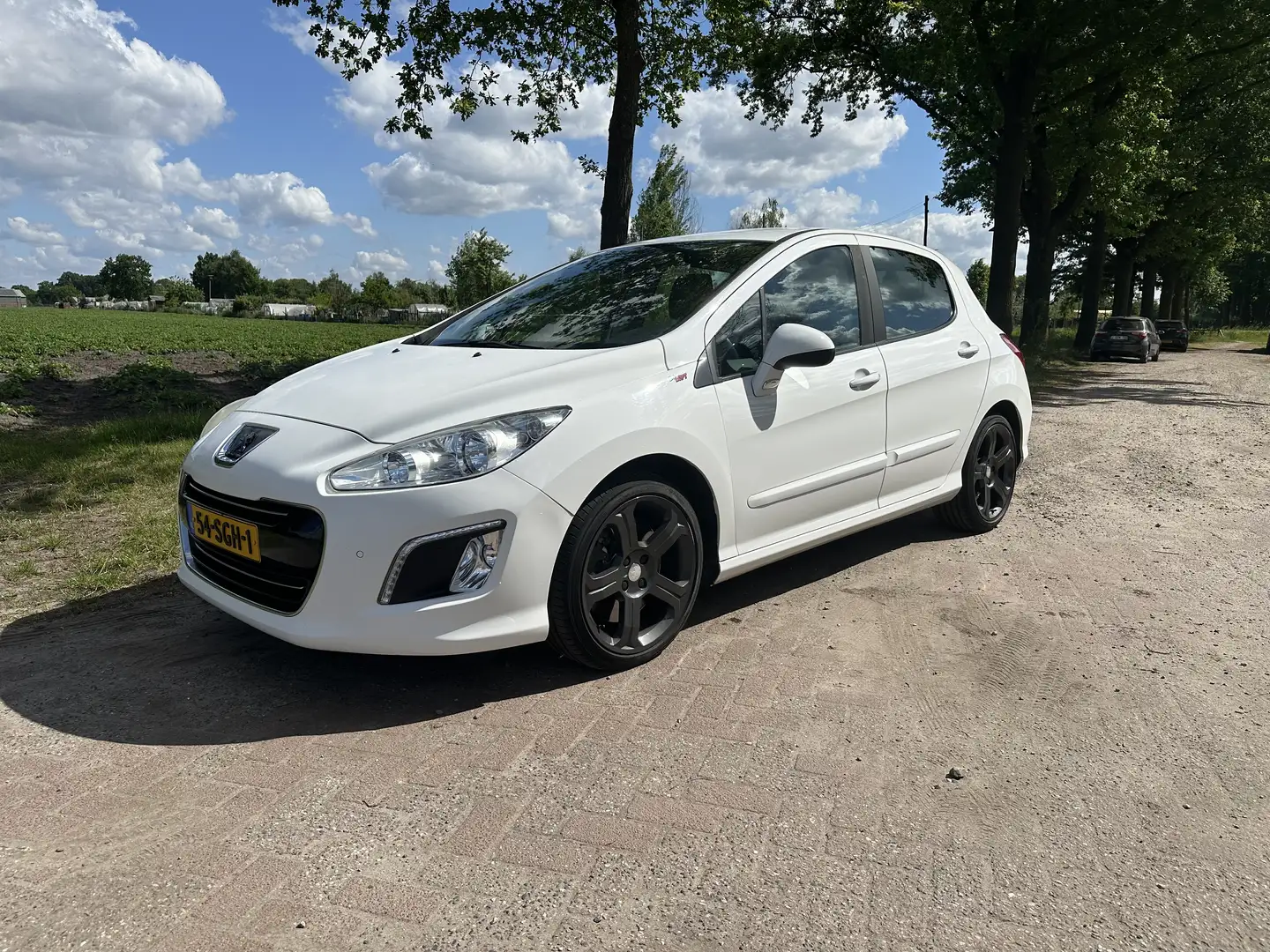 Peugeot 308 1.6 THP GTi Blanc - 1