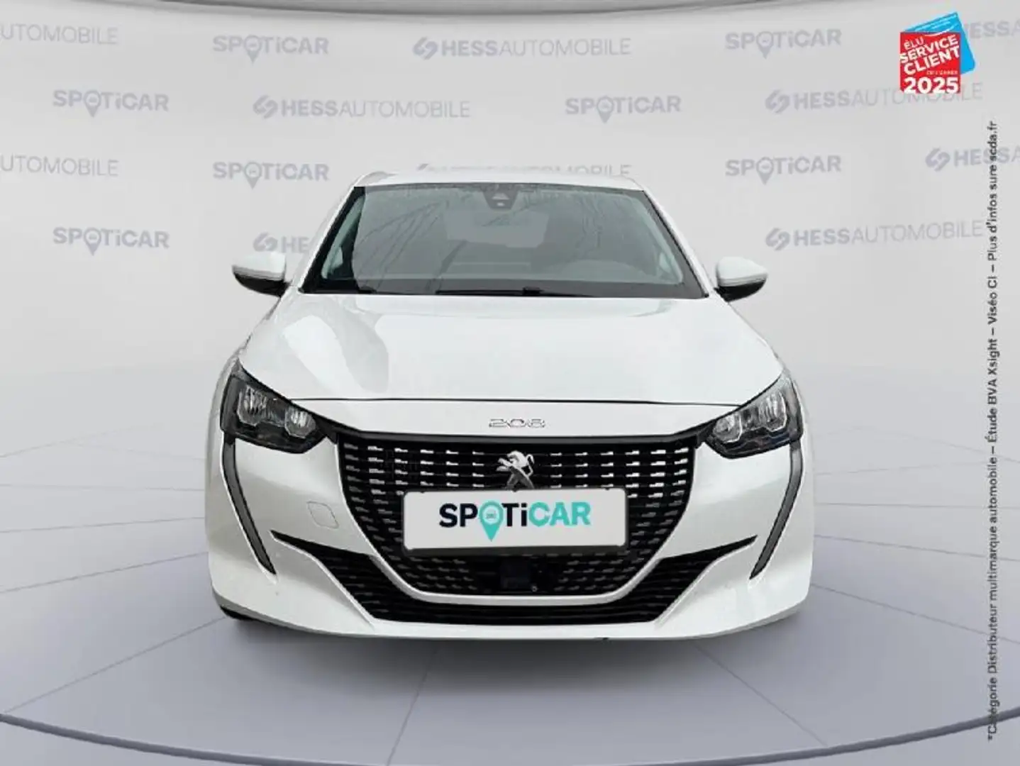 Peugeot 208 1.2 PureTech 100ch S/S Roadtrip EAT8 Camera GPS Blanc - 2