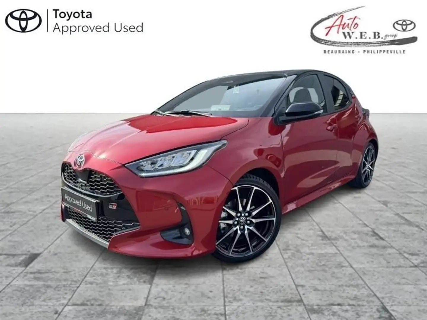 Toyota Yaris 1.5 TNGA HEV CVT GR Sport Rojo - 1