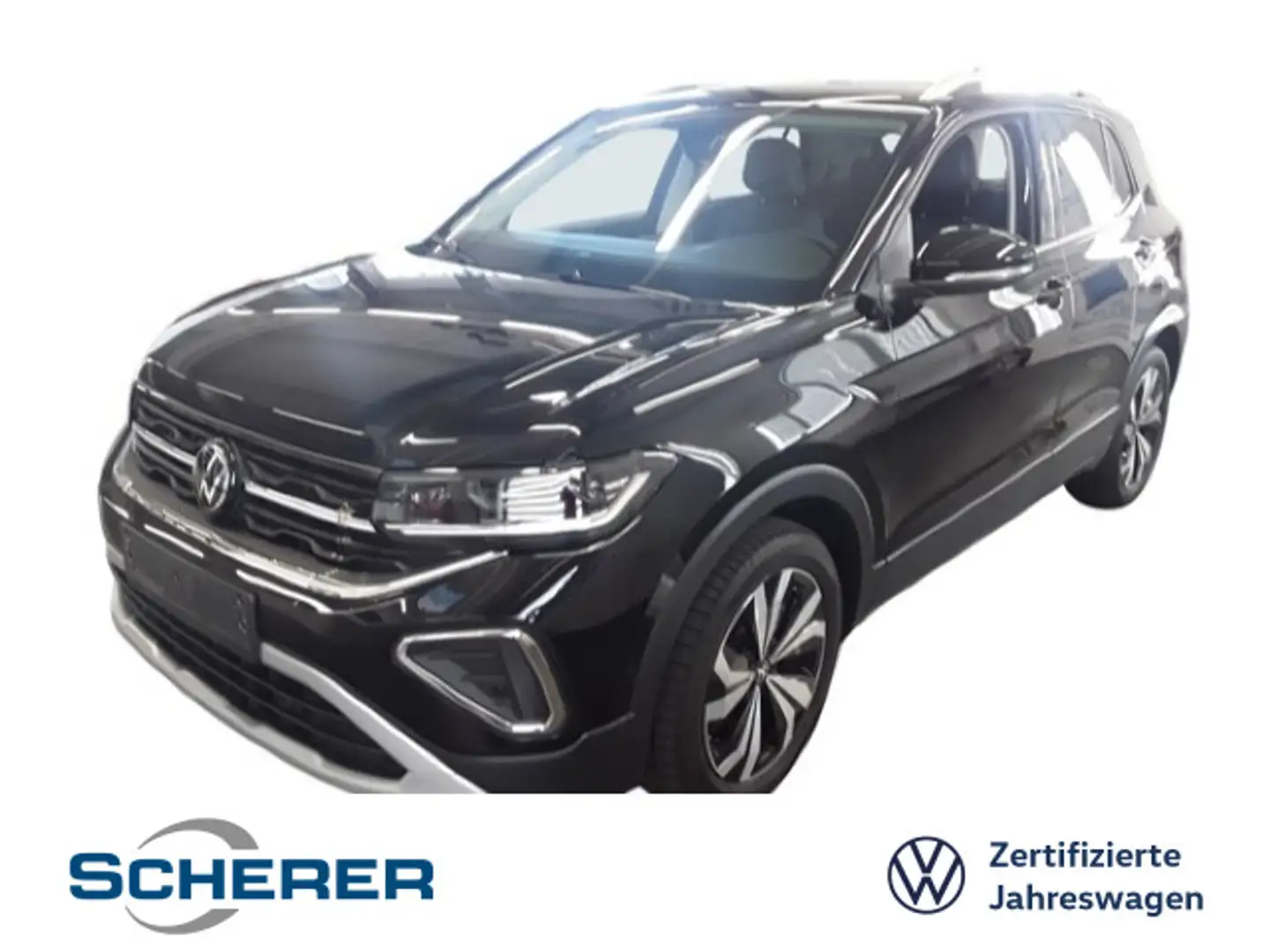 Volkswagen T-Cross Style 1.0 TSI DSG Style NAVI RFK ACC LED Zwart - 1
