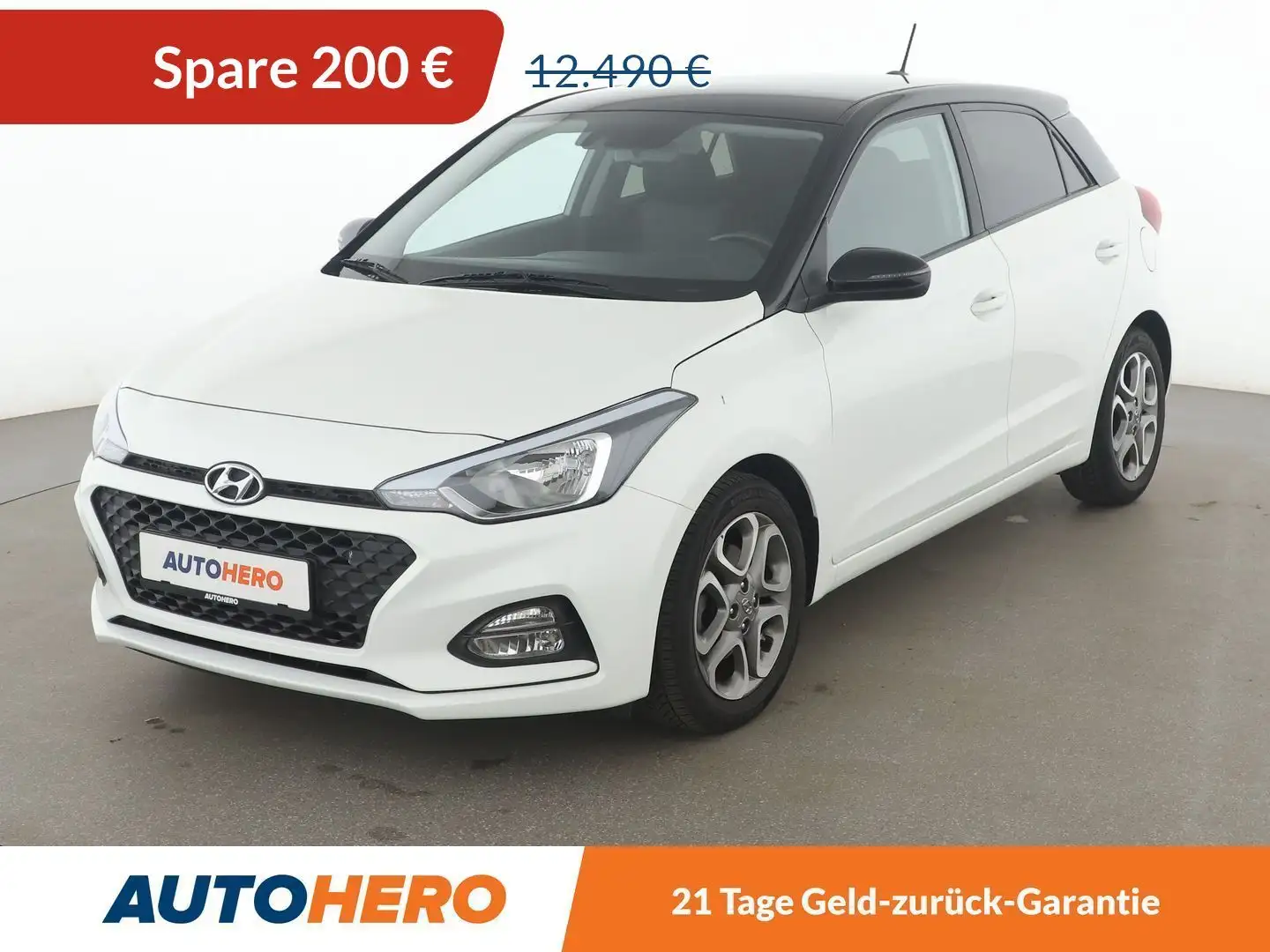 Hyundai i20 1.0 TGDI YES! Plus *ALU*SHZ*CAM*PDC*TEMPO* Weiß - 1