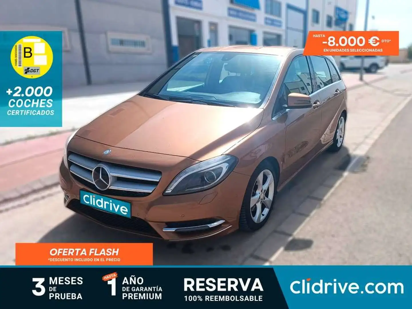 Mercedes-Benz B 180 CDI BlueEFFICIENCY Naranja - 1