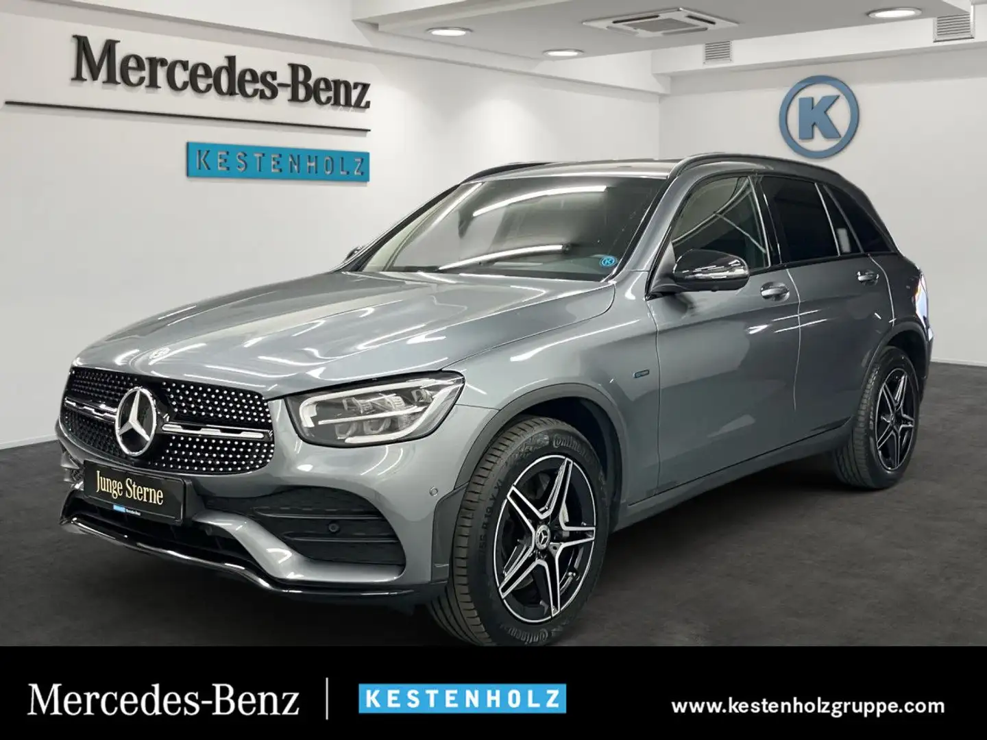 Mercedes-Benz GLC 300 de 4M AMG LED AHK Night Kamera SpurPak 9G Grau - 1